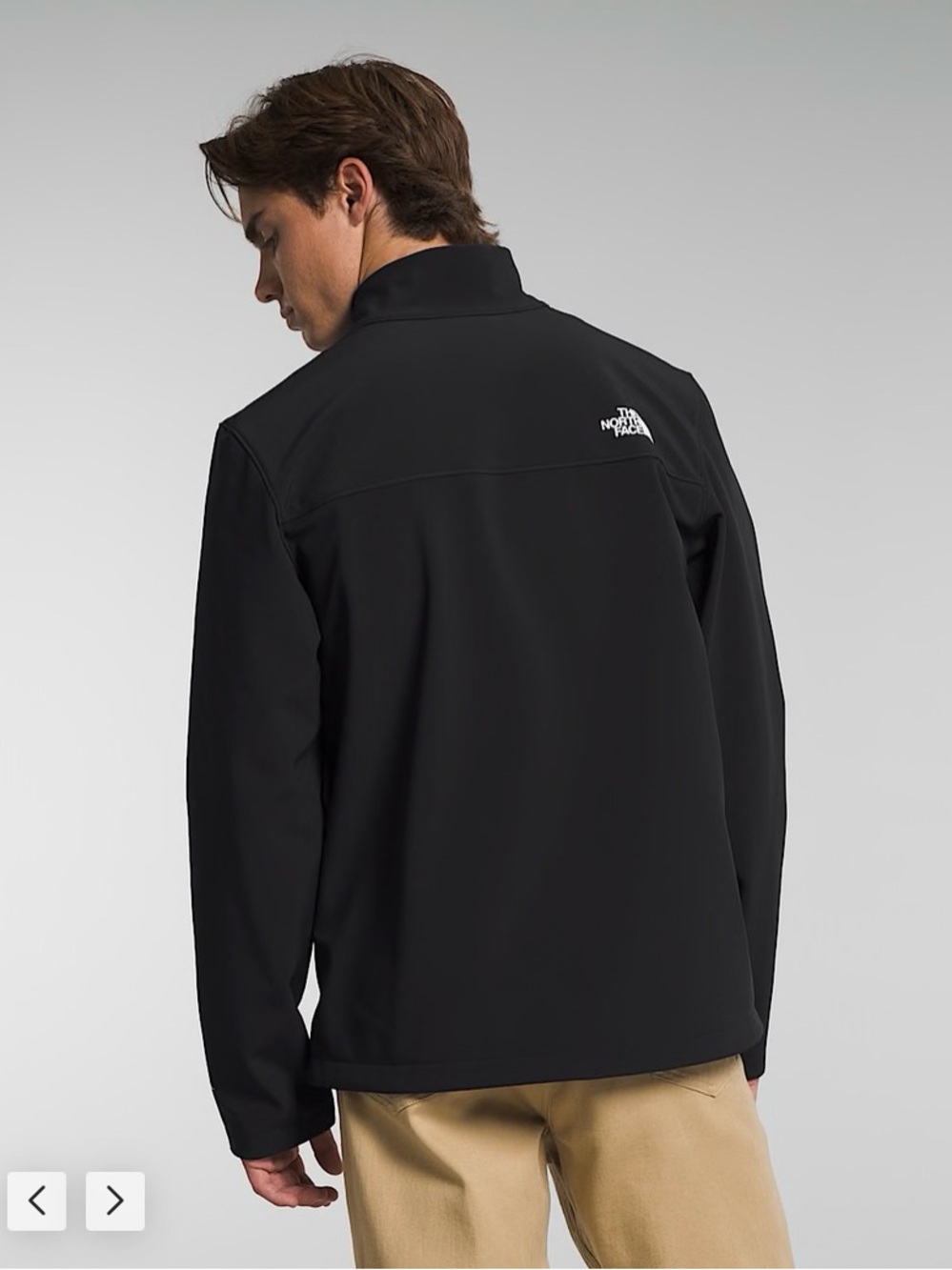 The North Face Men’s Black Softshell Apex Bionic Jacket